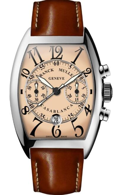 Franck Muller CINTREE CURVEX CASABLANCA STEEL CHRONO 7880 C CC DT (AC) SAU NR Replica watch